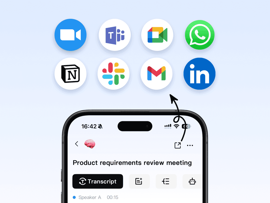 Step 3: Review and share meeting insights