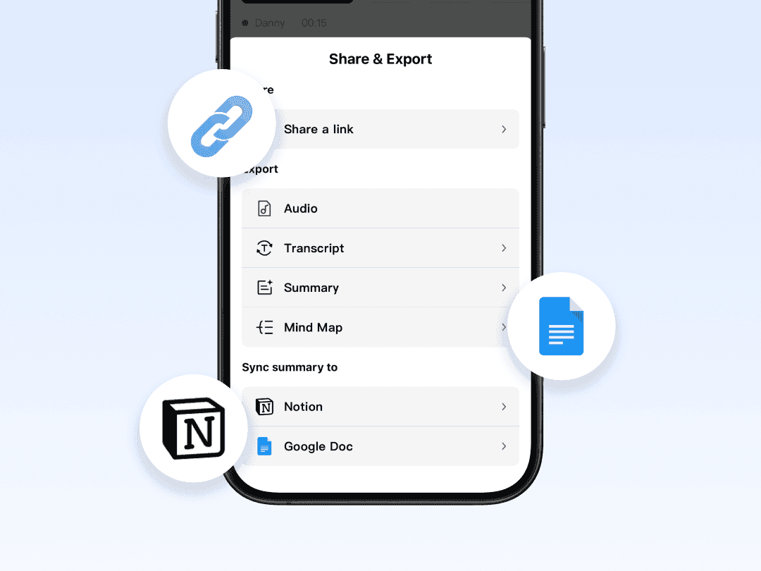 Step 4: Share notes with your team