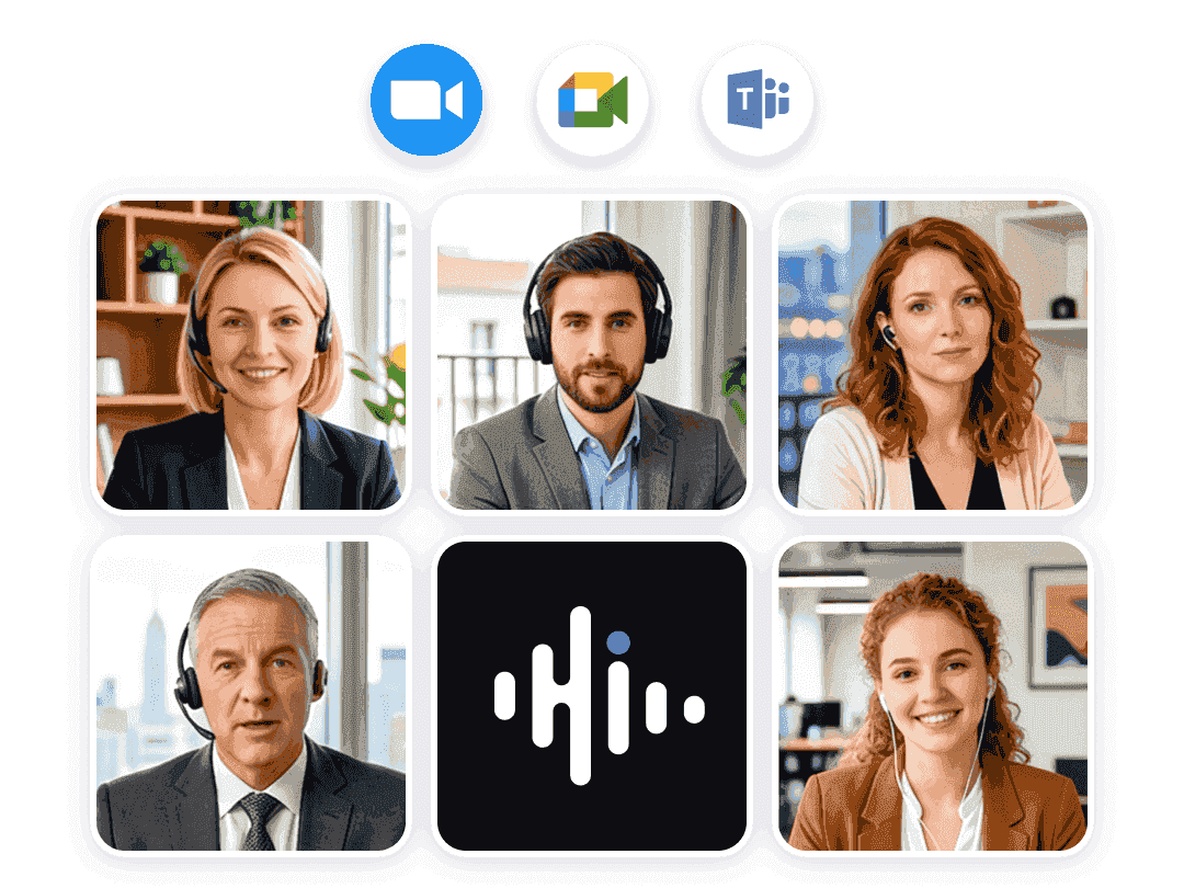 Meeting Assistant - AI bot for Zoom Teams Google Meet