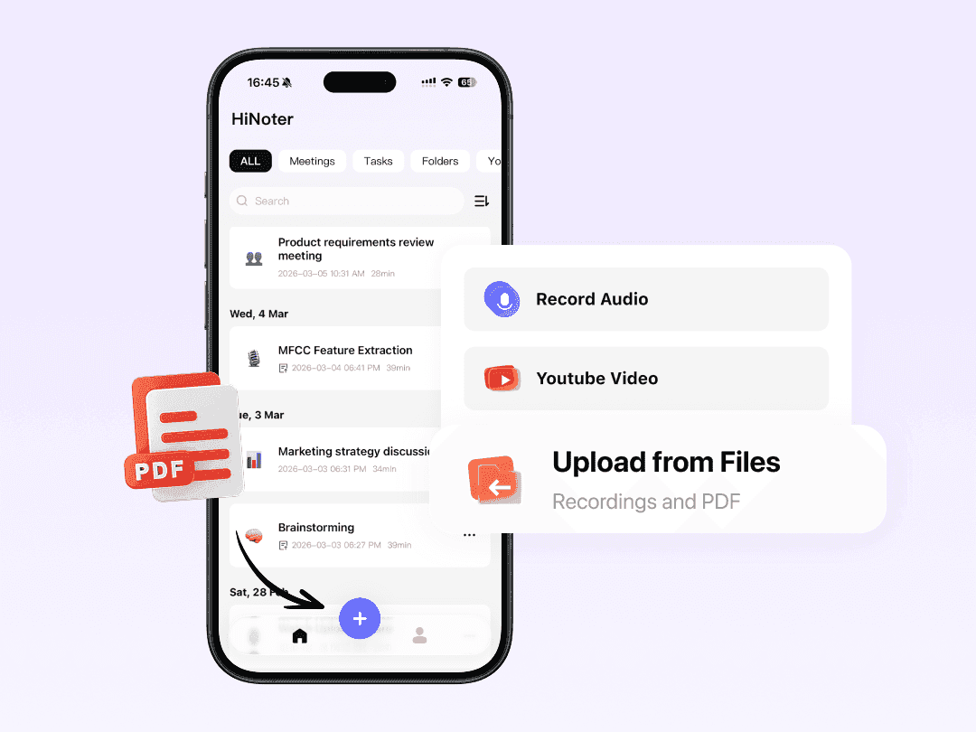 Step 1: Upload PDF document
