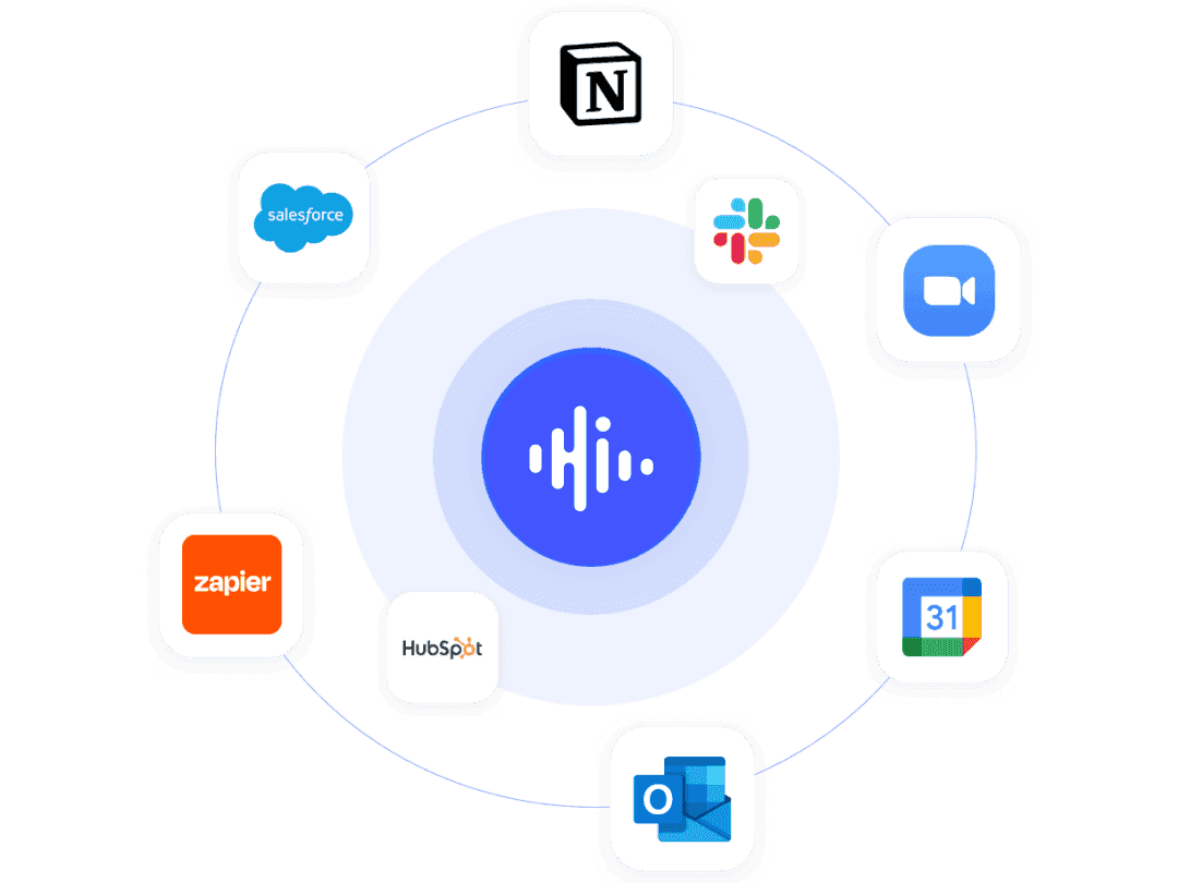 HiNoter integration with Google Meet and Microsoft Teams