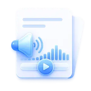 Text to speech device settings for controlling spoken audio