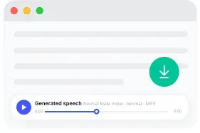Play and download audio browser preview