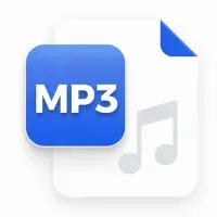 MP3 audio file format icon