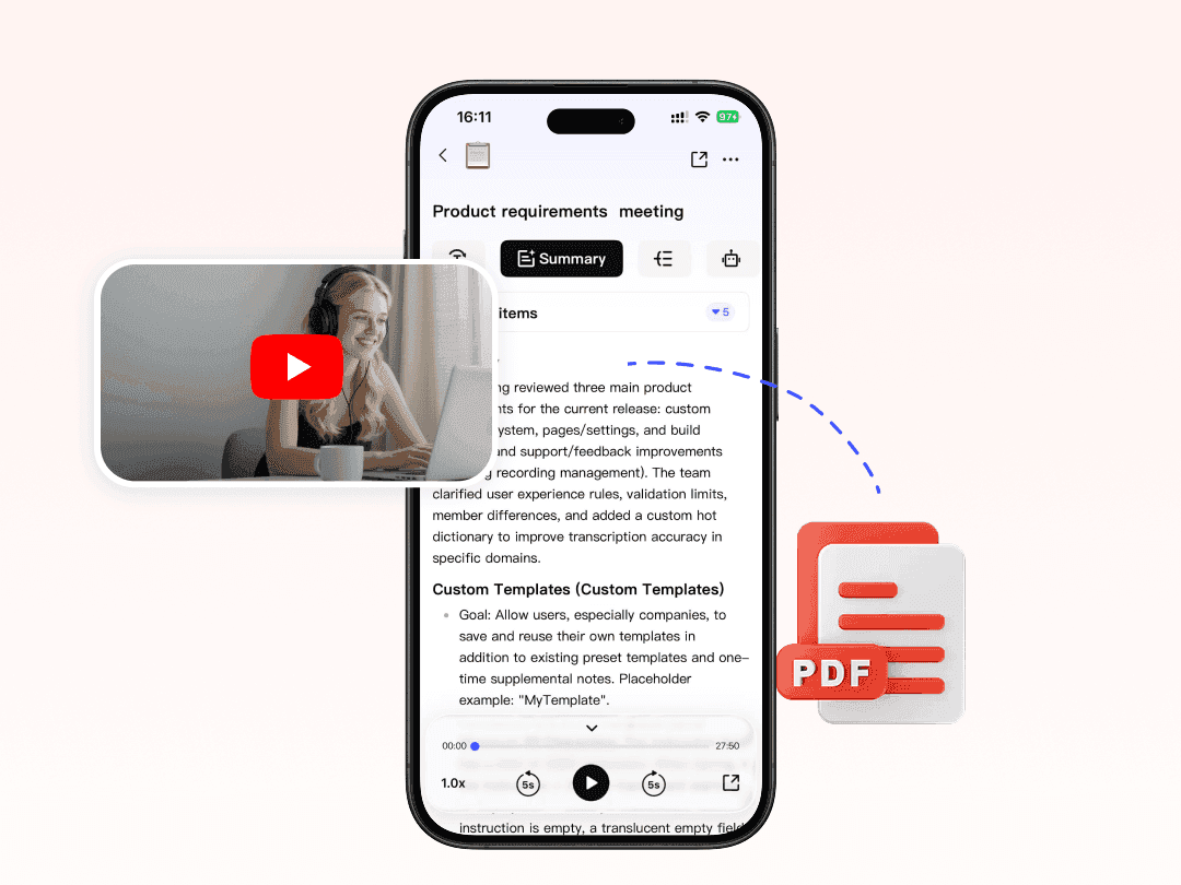 Customer success tracking action items